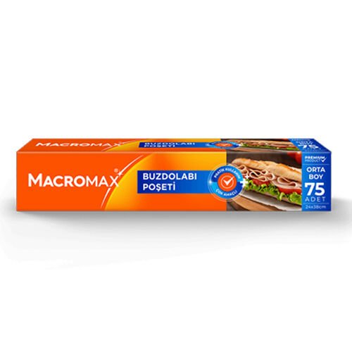 Macromax Buzdolabı Poşeti Orta Boy