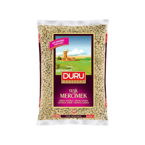 Duru Yeşil Mercimek 1kg
