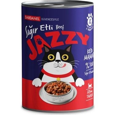 Dardanel Jazzy Kedi Maması Etli 400gr