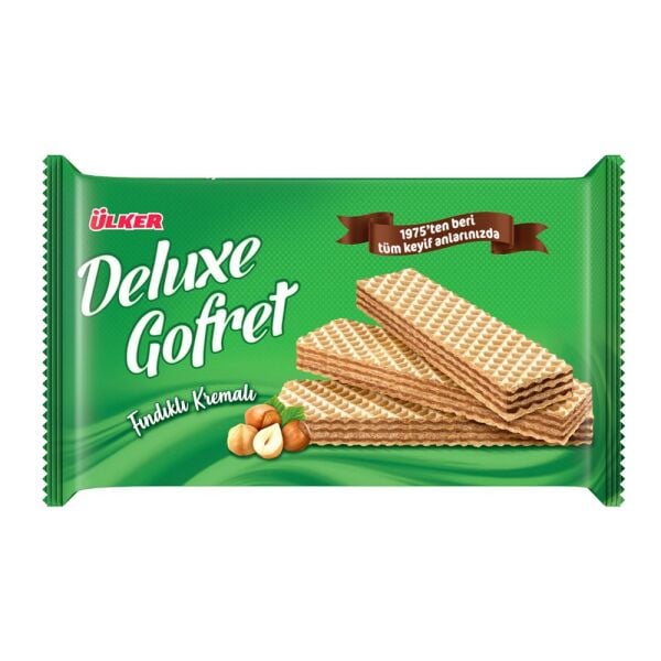 Ülker Deluxe Gofret Fındıklı 220gr