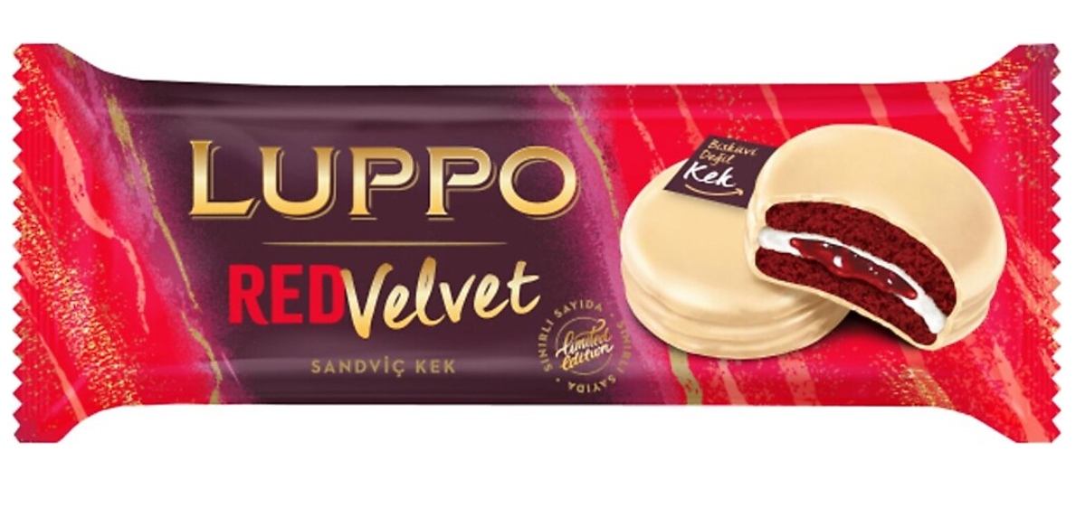 Luppo Sandviç Kek RedVelvet 182g
