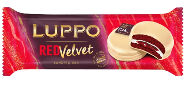 Luppo Sandviç Kek RedVelvet 182g