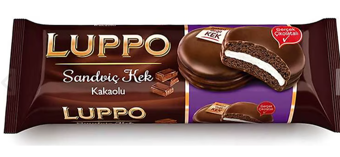 Luppo Sandviç Kek Kakaolu 184 gr
