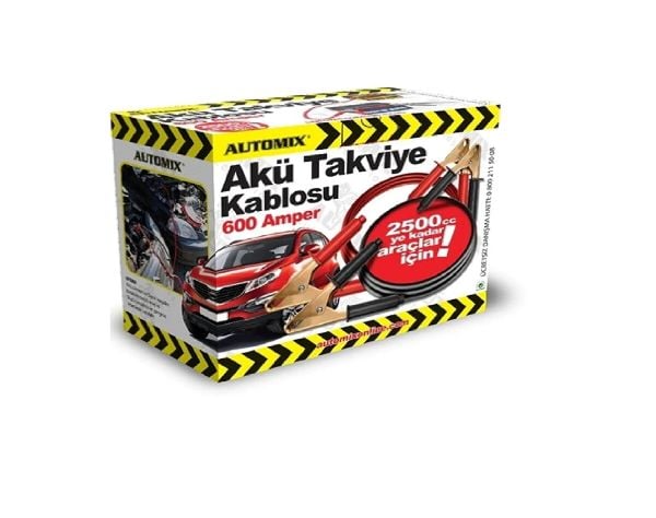 Automix Takviye Kablosu 600 Amper Kutulu
