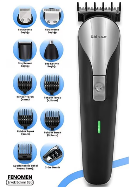Goldmaster GM-8184 Fenomen Erkek Bakım Seti