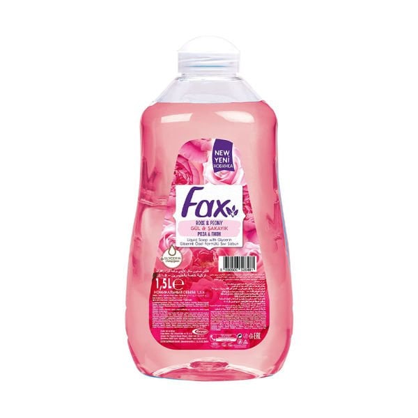 Fax Sıvı Sabun Gül&Sakayık 1.5 Litre
