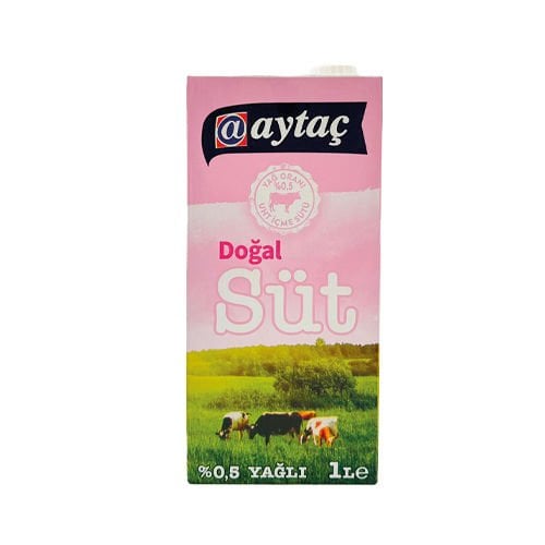 Aytaç Süt %0,5 Yağlı 1 Lt