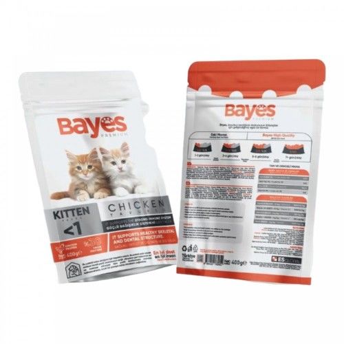 Bayes Yavru Kedi Tavuklu 400 Gr