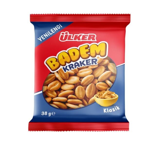 Ülker Badem Kraker Sade 38g