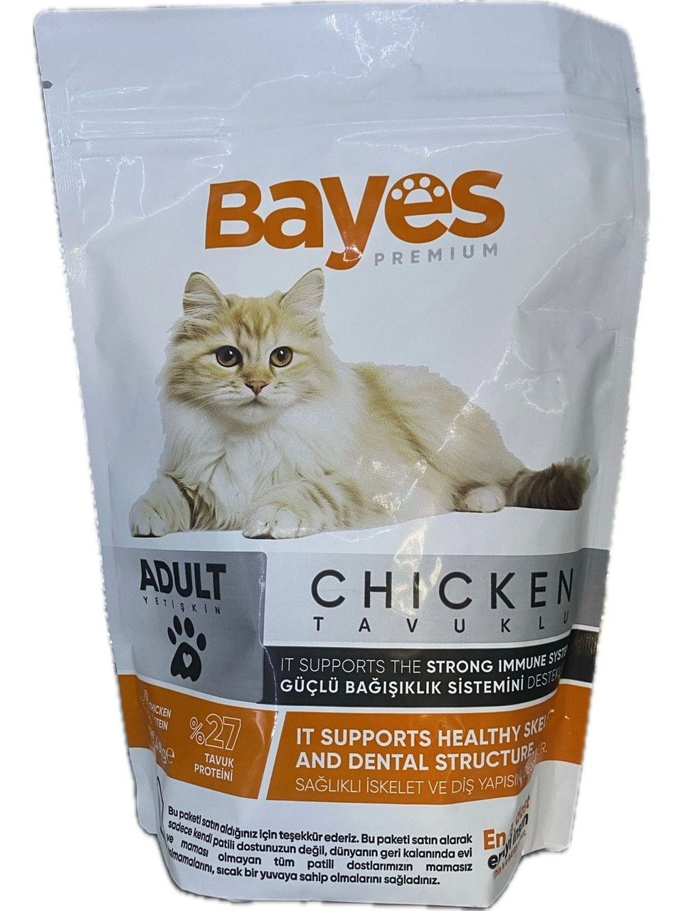 Bayes Yetişkin Kedi Tavuklu 400 Gr