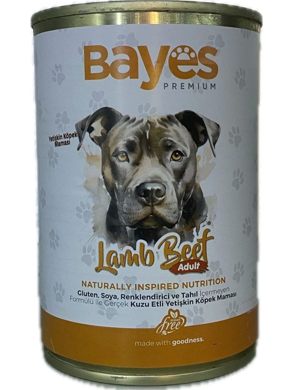 Bayes Yetişkin Köpek Kuzu Etli Yaş Mama 400 Gr