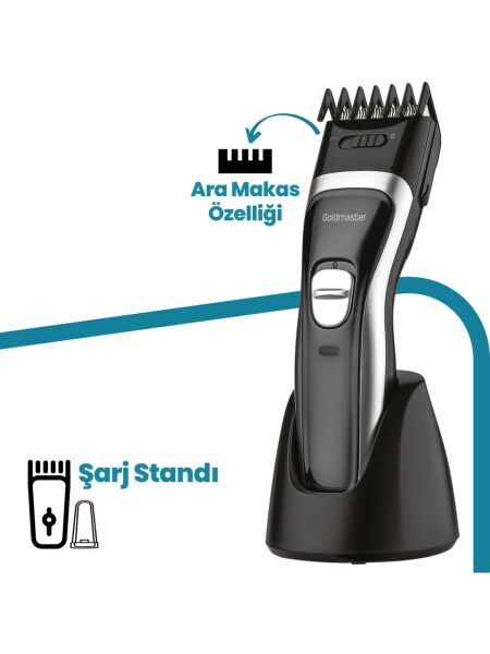 Goldmaster GM-7160 Carlos Saç Sakal Şekillendirici