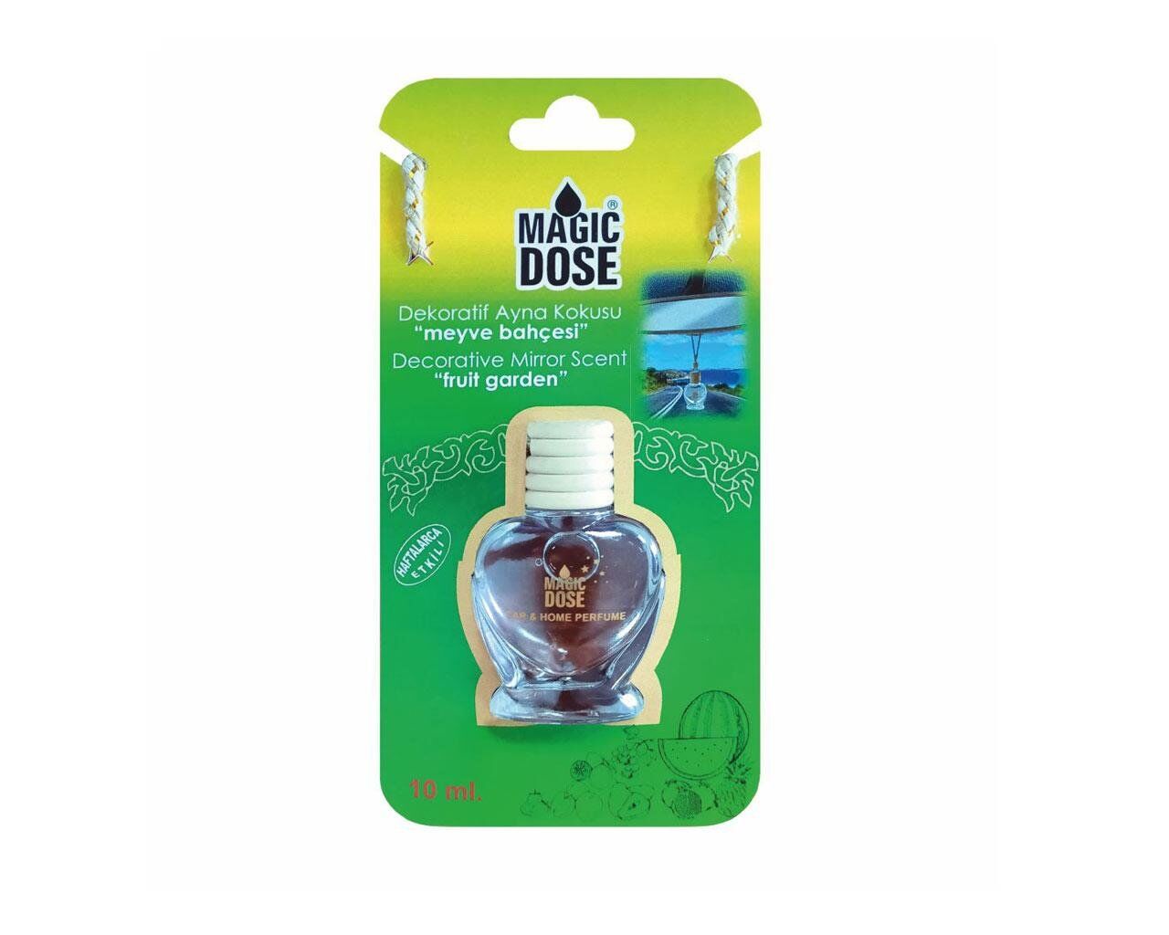 Magic Dose Dekoratif Ayna Koku Meyve Bahçesi 10ml