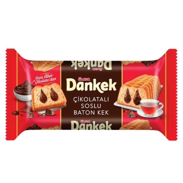 Ülker Dankek Çikolatalı Soslu Baton Kek 220g