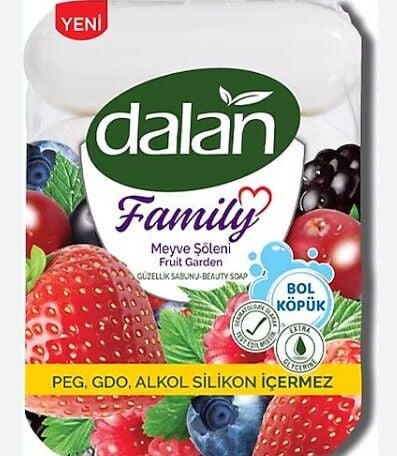 Dalan Family Sabun Meyve Şöleni 4*75gr