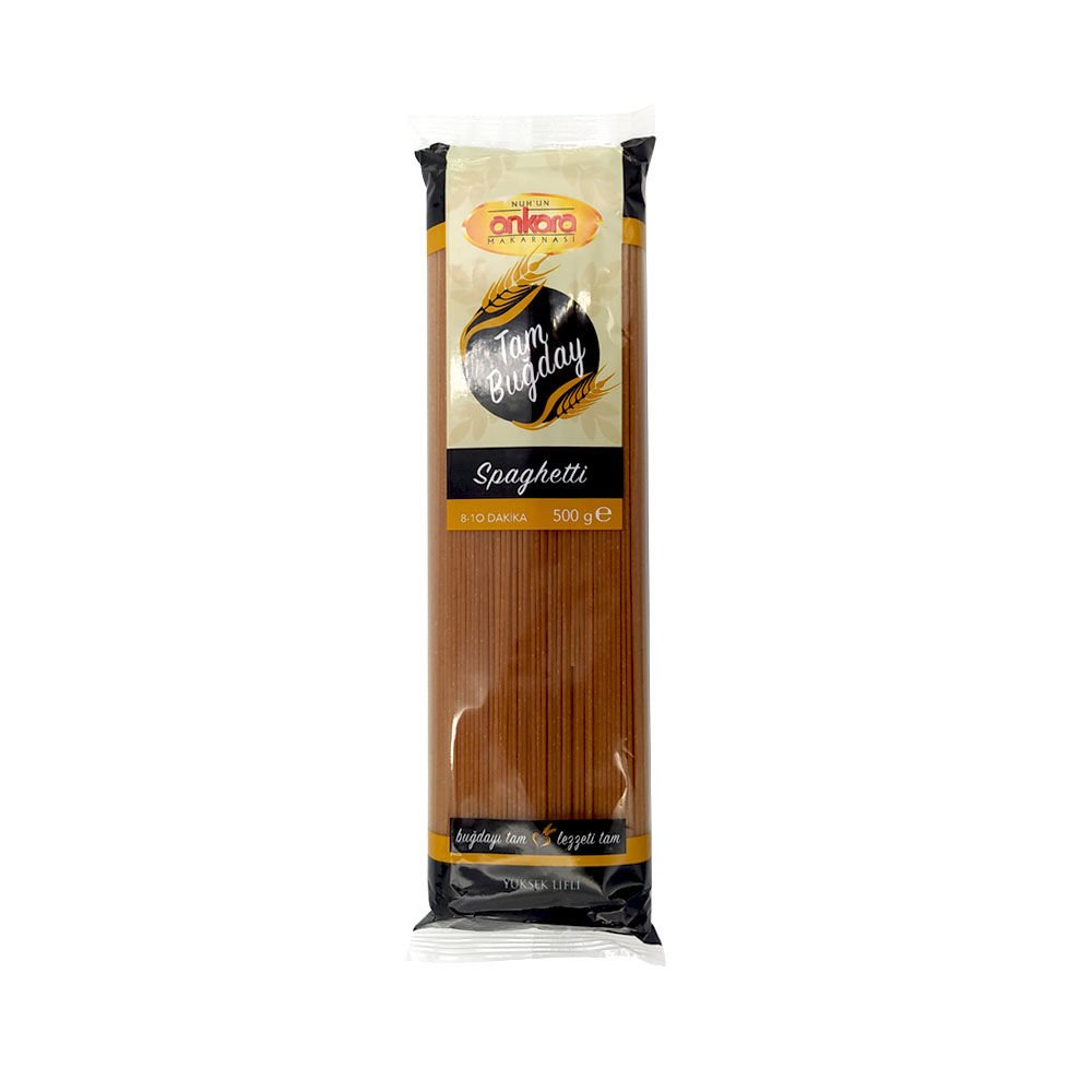 Nuh un Ankara Tam Buğday Çubuk Makarna 500gr