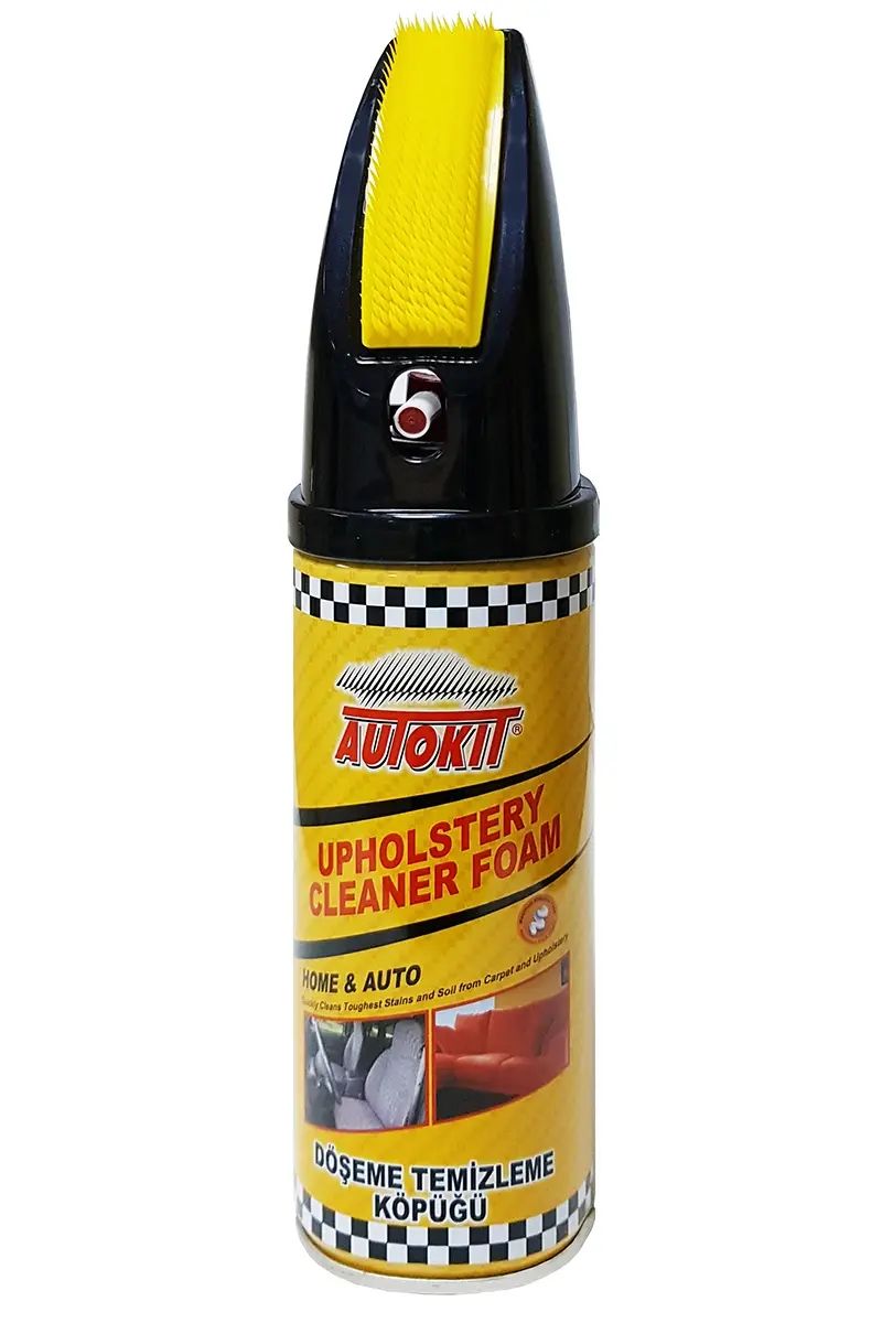 Autokit Döşeme Temizleme Köpüğü Fırçalı 500ml