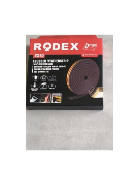Rodex Fitilli Pencere Bandı Kahverengi 9x6mm