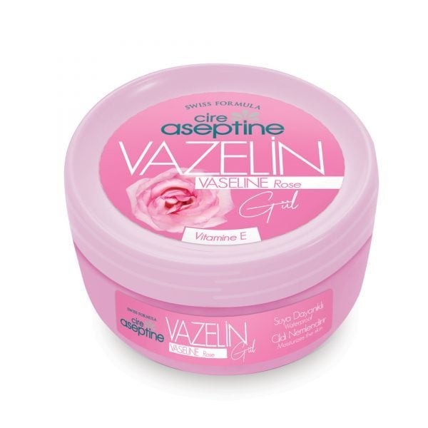 Cire Aseptine Vazelin Gül 150ml