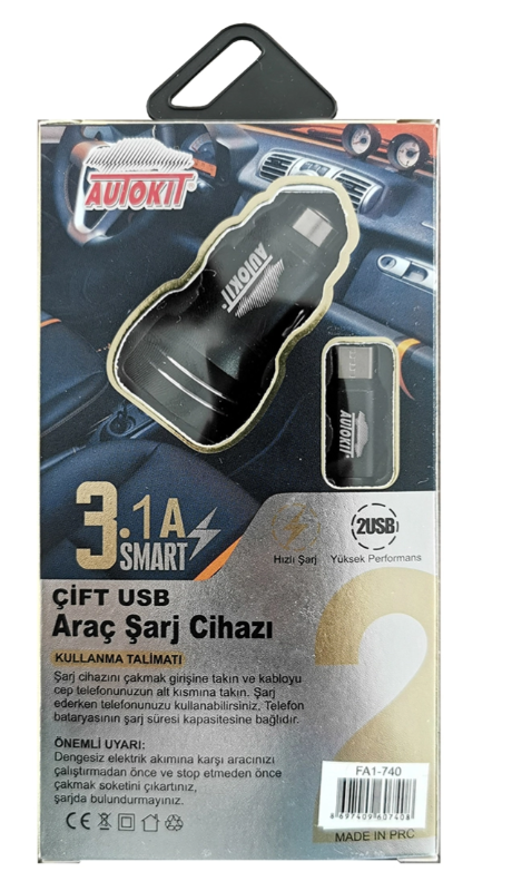 Autokit Type-C Şarj Aleti