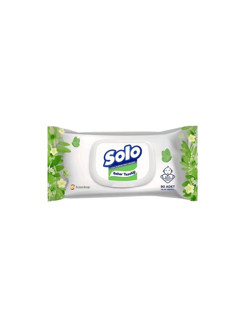 Solo Bahar Tazeliği Islak Havlu 1x90