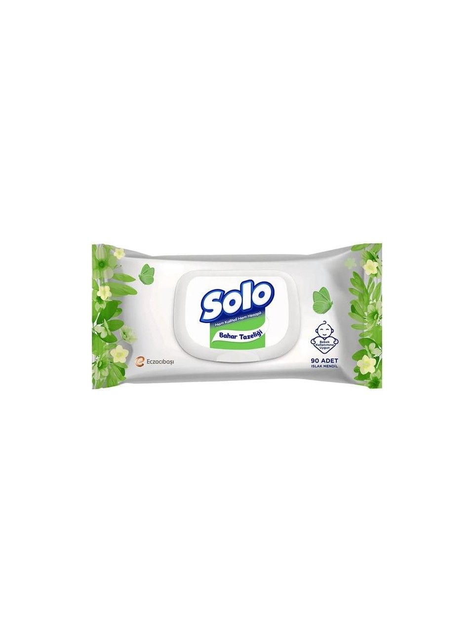 Solo Bahar Tazeliği Islak Havlu 1x90
