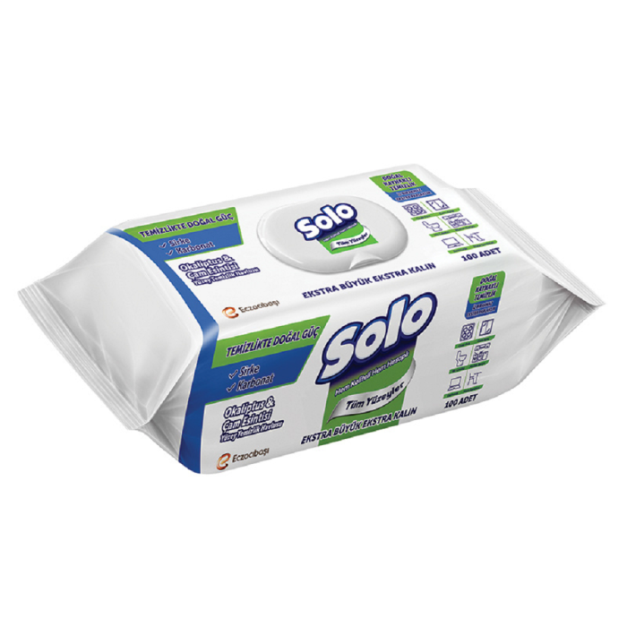 Solo Yüzey Temizleme Havlusu Okaliptüs&Çam 100 lü