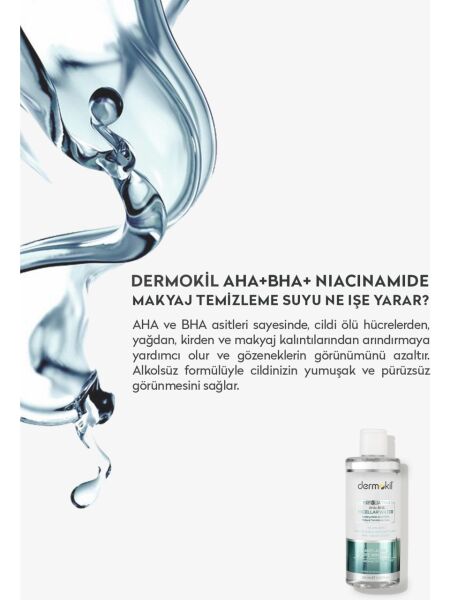 Dermokil Exfol Miceller Mak.Tem.Suyu 400 ml