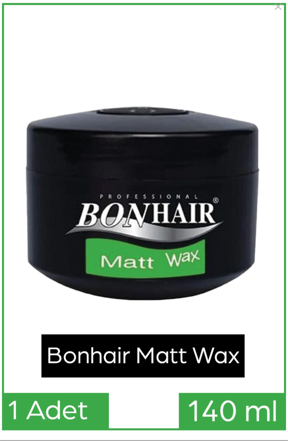 Bonhair Wax Prof Matt 140ml