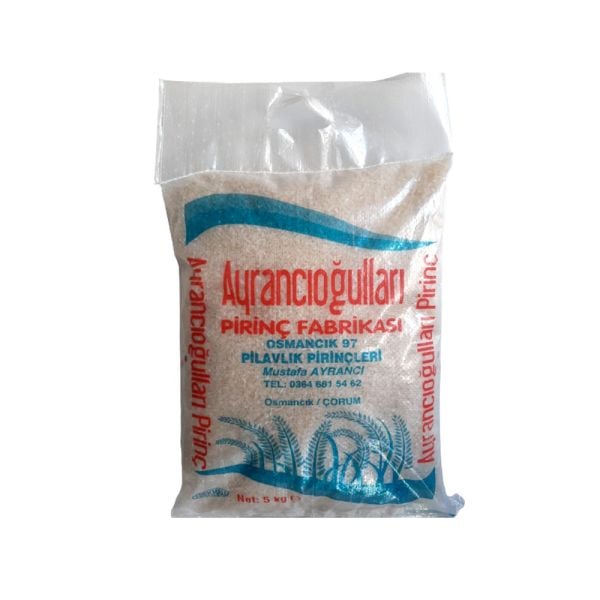 Ayrancıoğullar Osmancık Pirinç 5kg