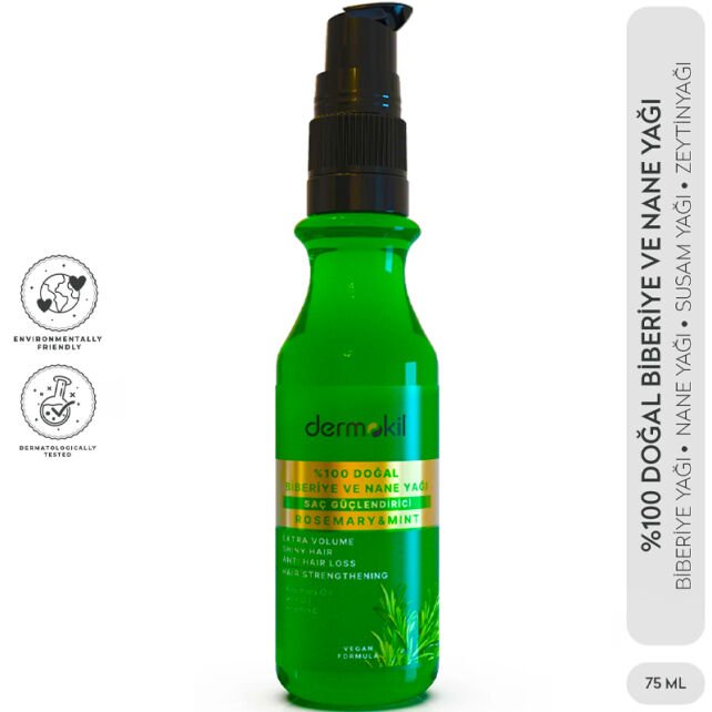 Dermokil Biberiye Saç Bakım Yağı 75 ml