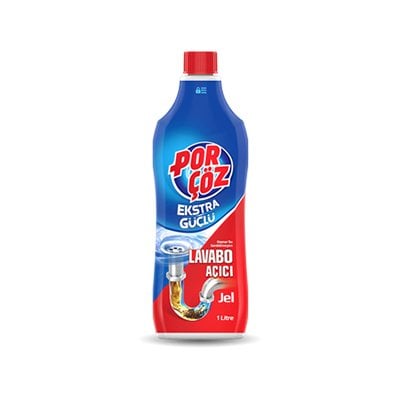 Porçöz Jel Lavabo Açıcı 1 Litre
