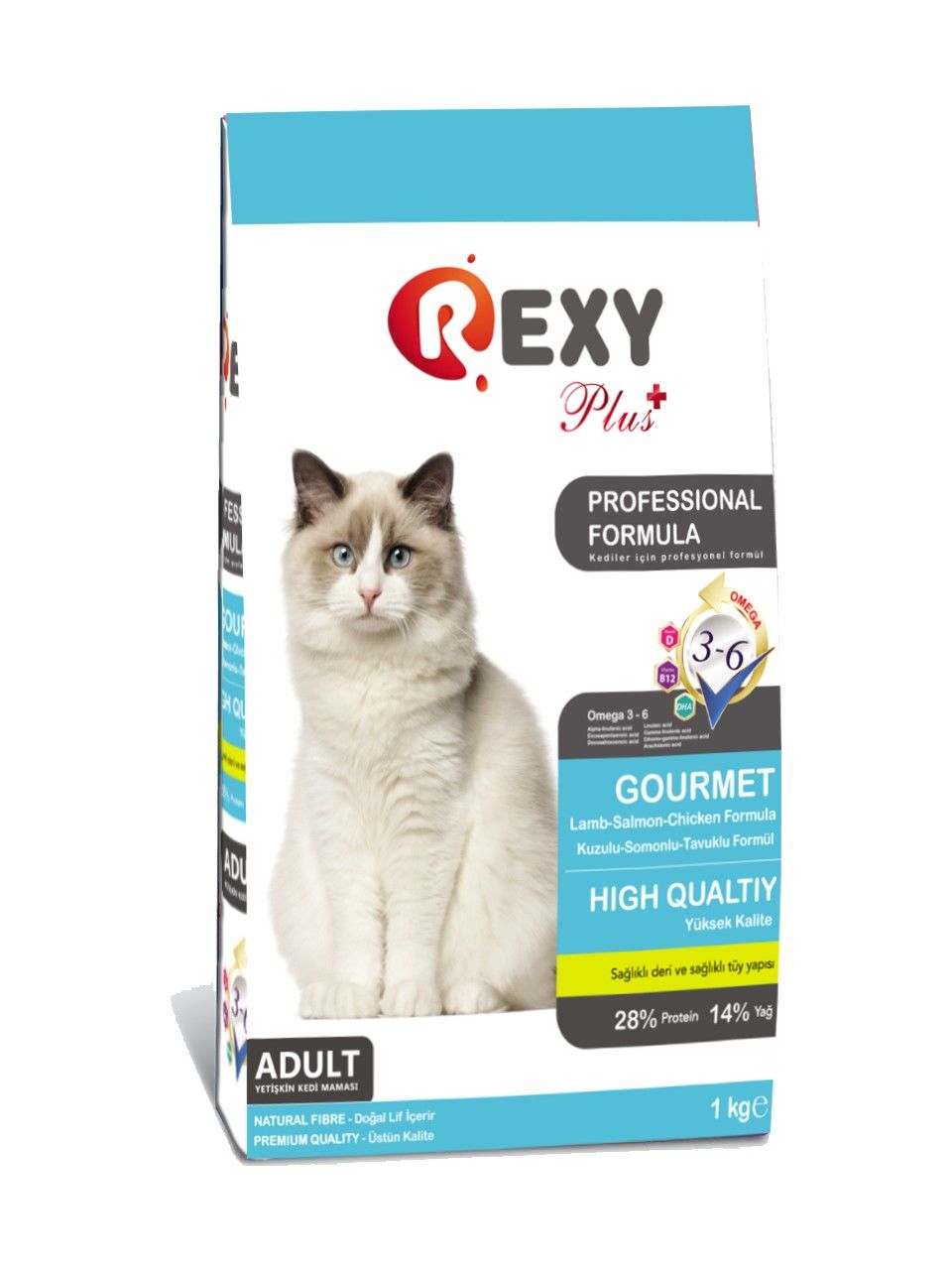 Rexy Kedi Maması Yetişkin Gurme 1kg