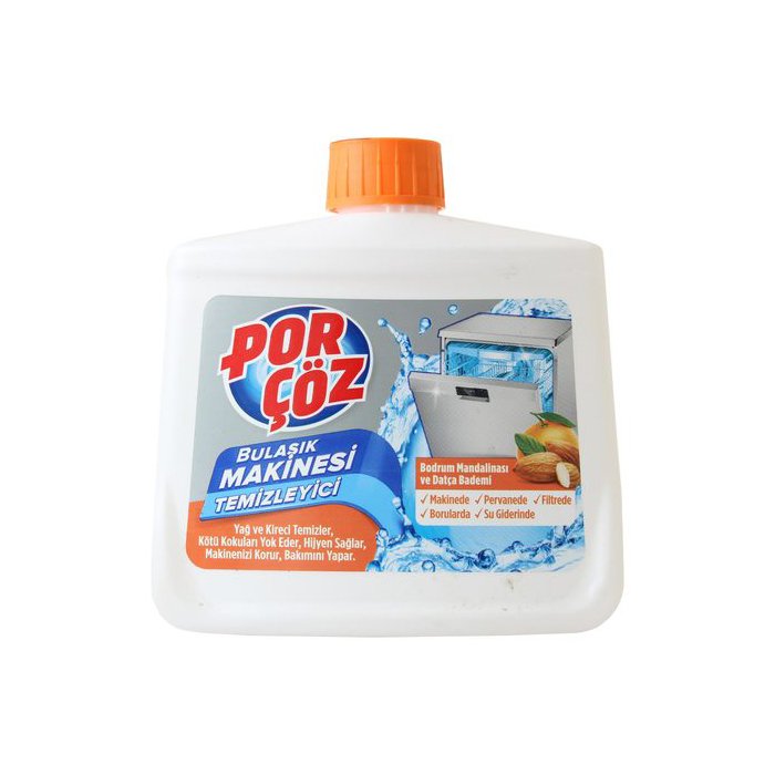 Porçöz Bulaşık Mak.Temizleyici Mandalina Badem 250ml