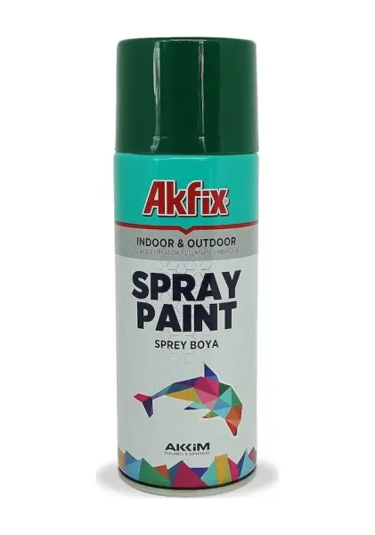 Akfix RAL6005 Parlak Yosun Yeşili Sprey Boya 400ml