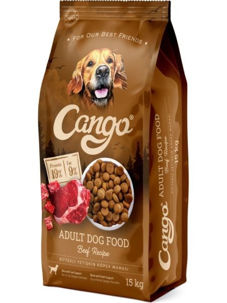 Cango Yetişkin Köpek Mama Biftekli 15kg