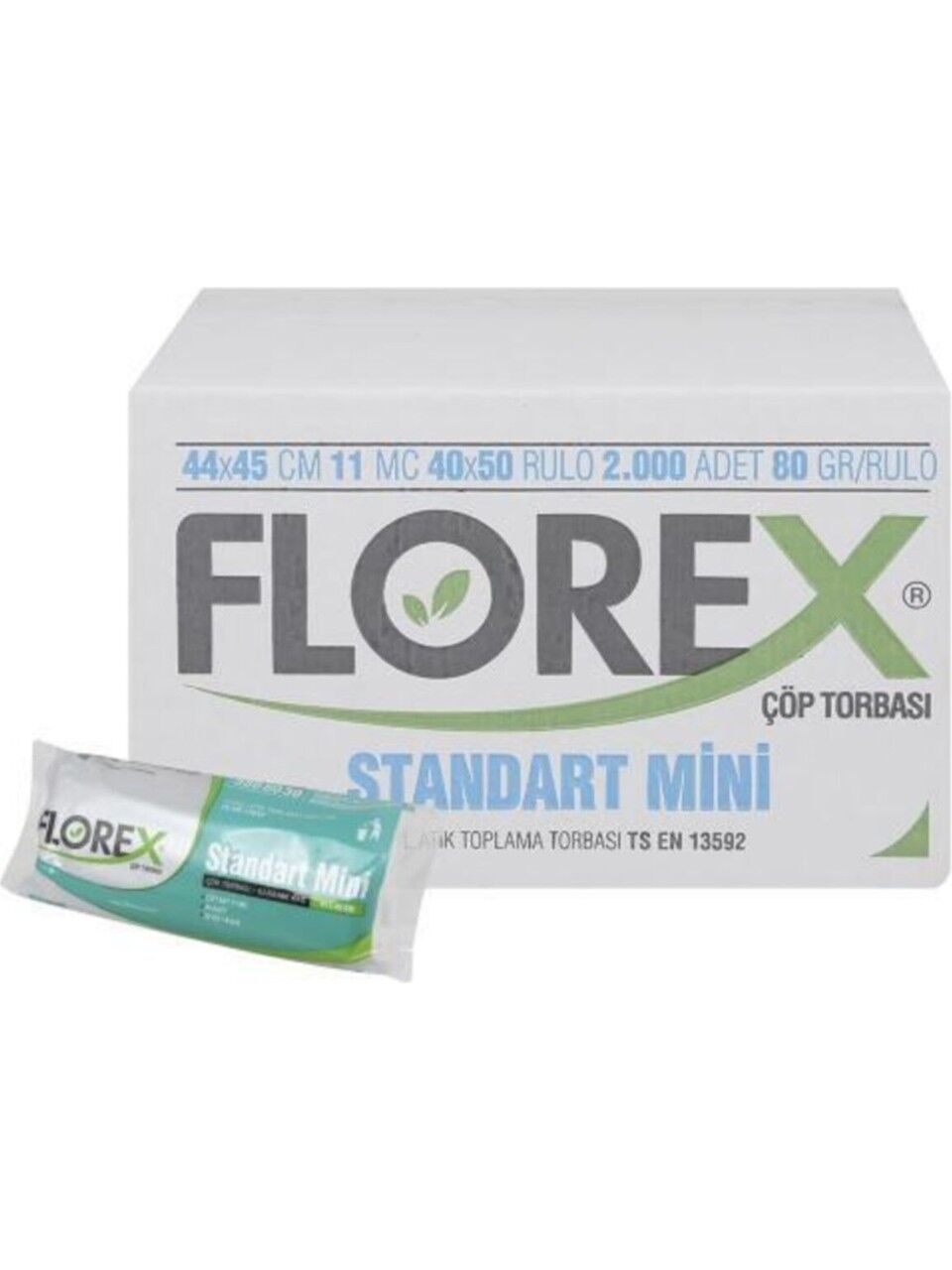 Florex Çöp Torbası Mini Boy 40 lı