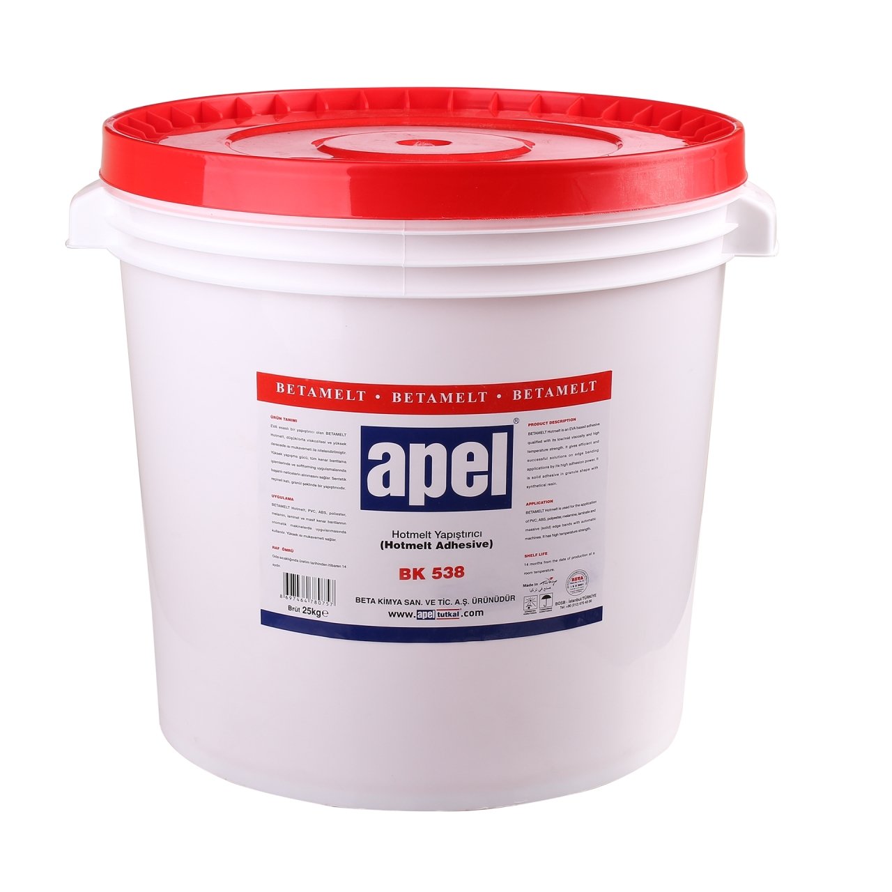 Apel BK538 Hotmelt Tutkal 25kg