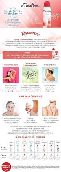 Emotion Deodorant Romance 150ml