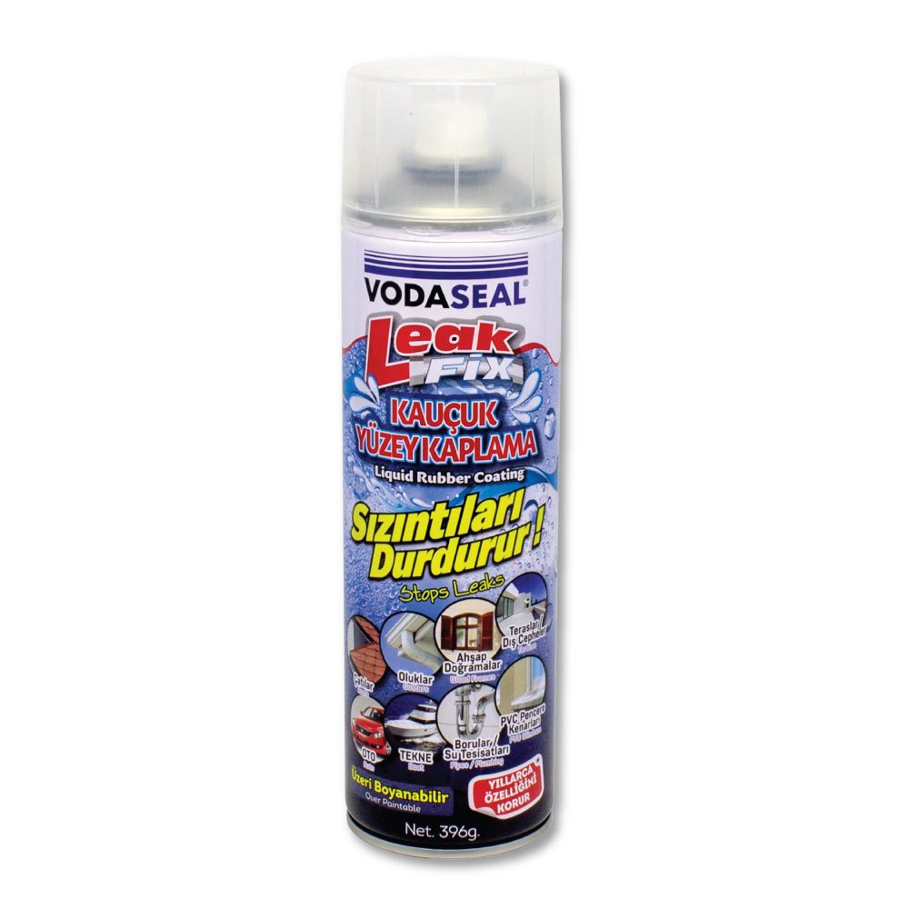 Vodaseal LeakFix Kauçuk İzolas. Sprey 396g Şeffaf