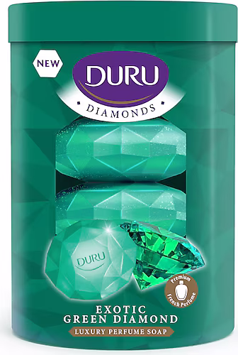 Duru Diamonds Sabun Green 4x90gr
