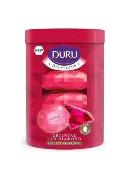 Duru Diamonds Sabun Red 4x90gr