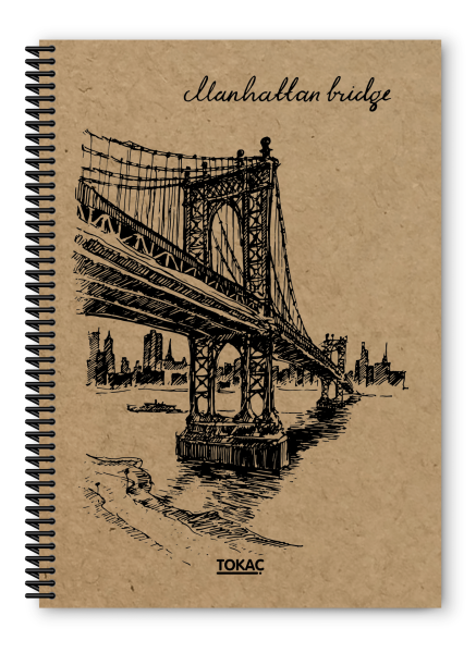 TKÇ Defter Kraft Kapak Spr. Tok-2960