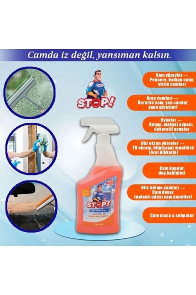 Stop Cam Temizleyici 750ml