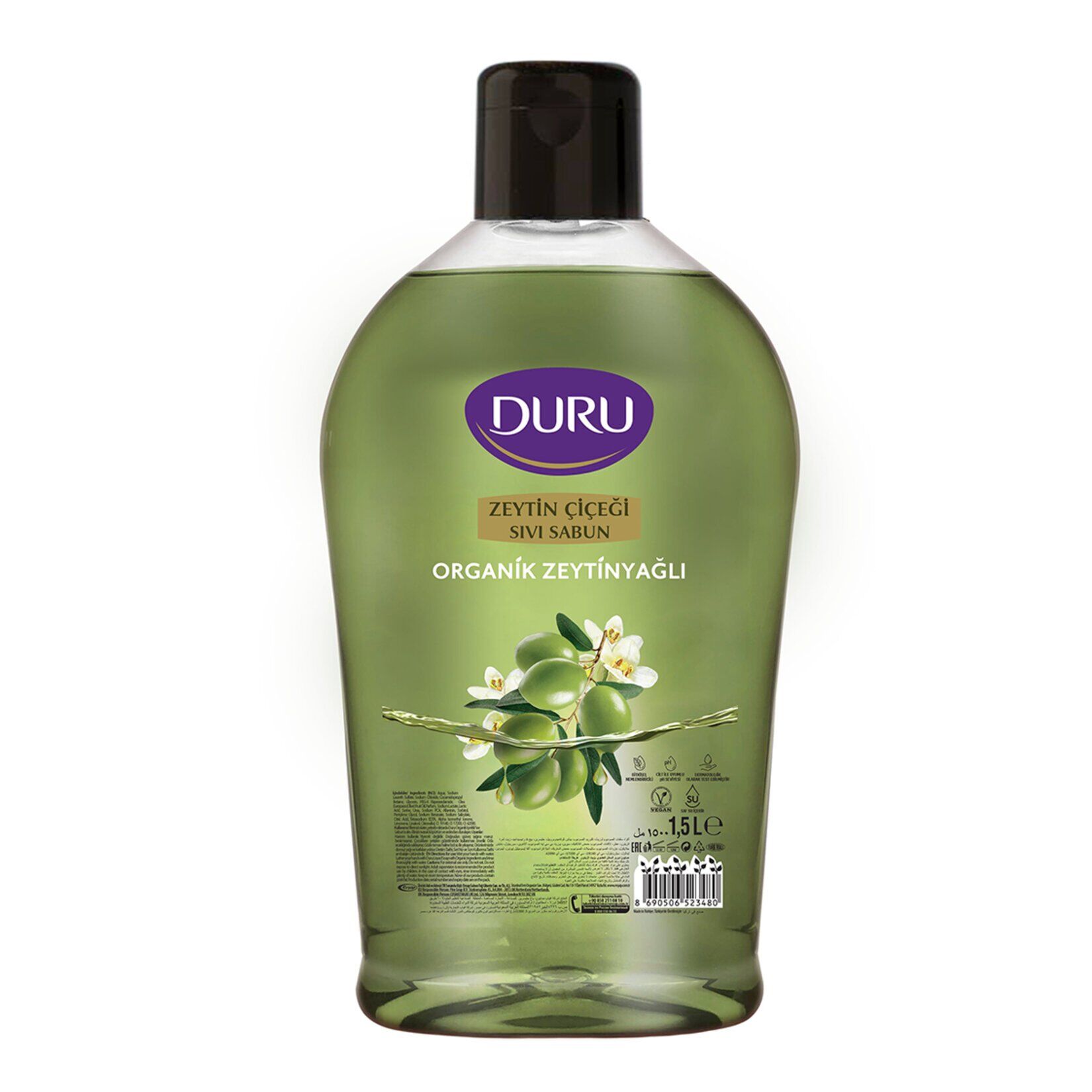 Duru Sıvı Sabun Zeytinyağlı 1.5 Litre