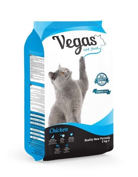 Vegas Kedi Maması Tavuklu 2kg