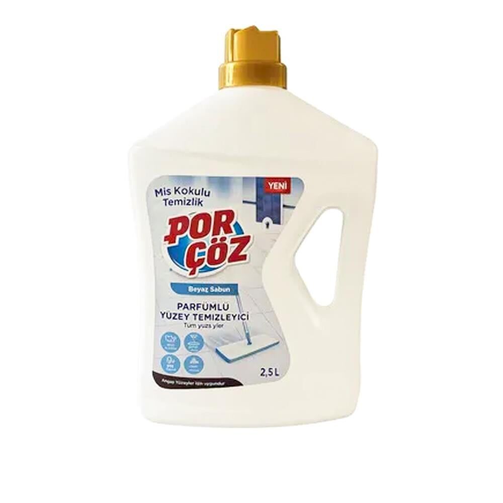 Porçöz Yüzey Temizleyici Beyaz Sabun Kokulu 2500ml