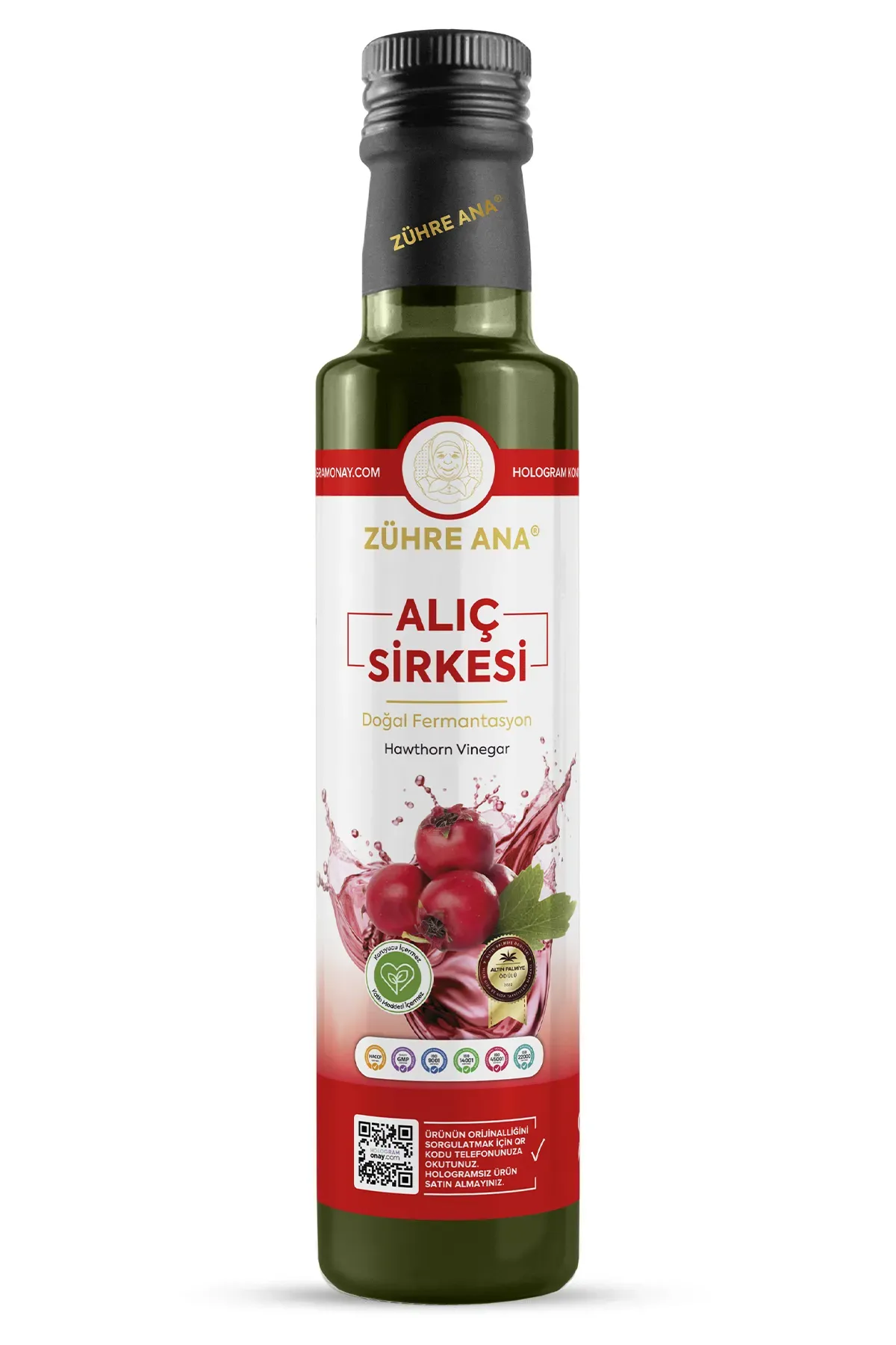 Zühre Ana Alıç Sirkesi 500 ml