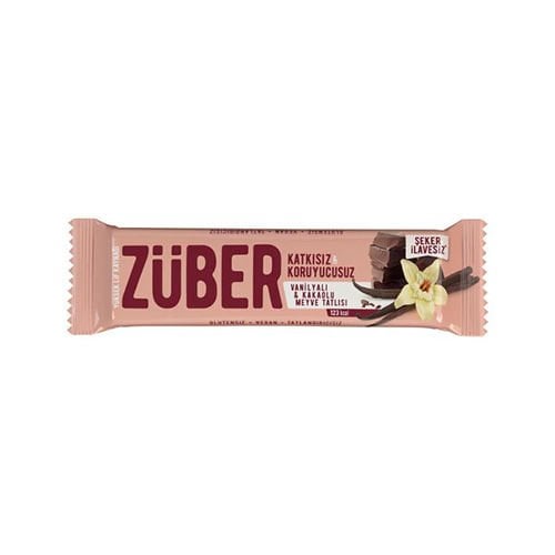 Züber Vanilyalı& Kakaolu Bar 40gr