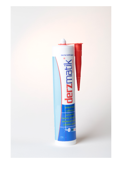 Derzmatik Profesyonel Derz Silikon Beyaz 450gr